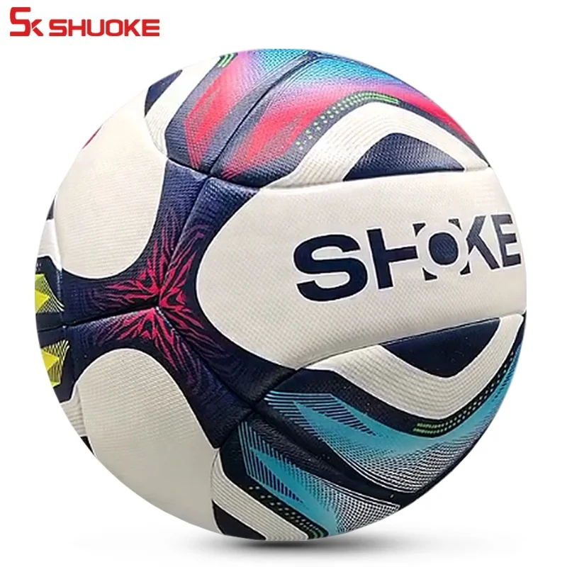 

Free Samples Pu Leather American Football Training/Promotion Soccer Ball, Picture