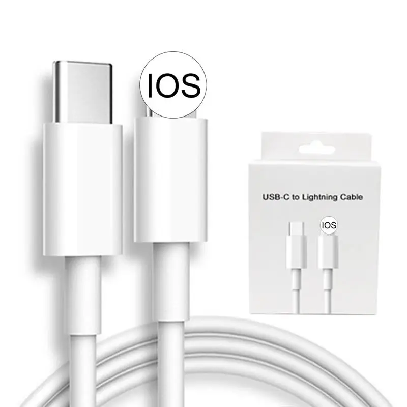 

Wholesale PD USB Type-C To Lightning Cable 18W Fast Charging Data Line For Iphone 11 12 Pro Max Mini Mobile Phone Cables