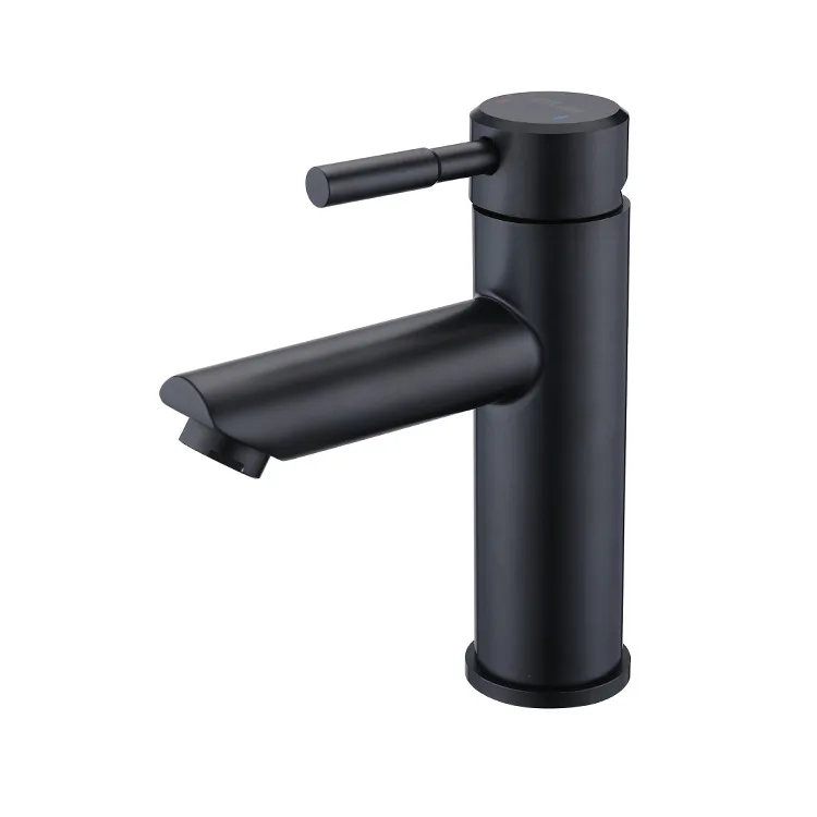 

Stainless Steel Black 2020 Wash Tap Single Handle Bath Basin Faucet