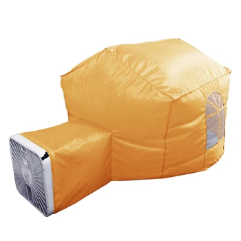 blow up fort with fan