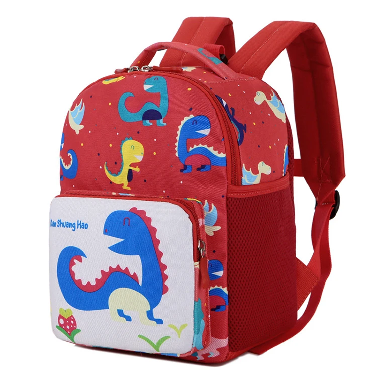 

Children Bag Cute Cartoon Dinosaur Kids Bags Kindergarten Preschool Backpack for Boys Girls Baby School Bags 3-4-6 Years Old, Customized color