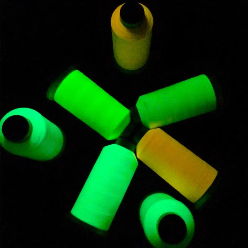 

Handmade Accessories Spool lighted Glow In The Dark 1 Roll Nylon Embroidery Sewing Thread, Customize