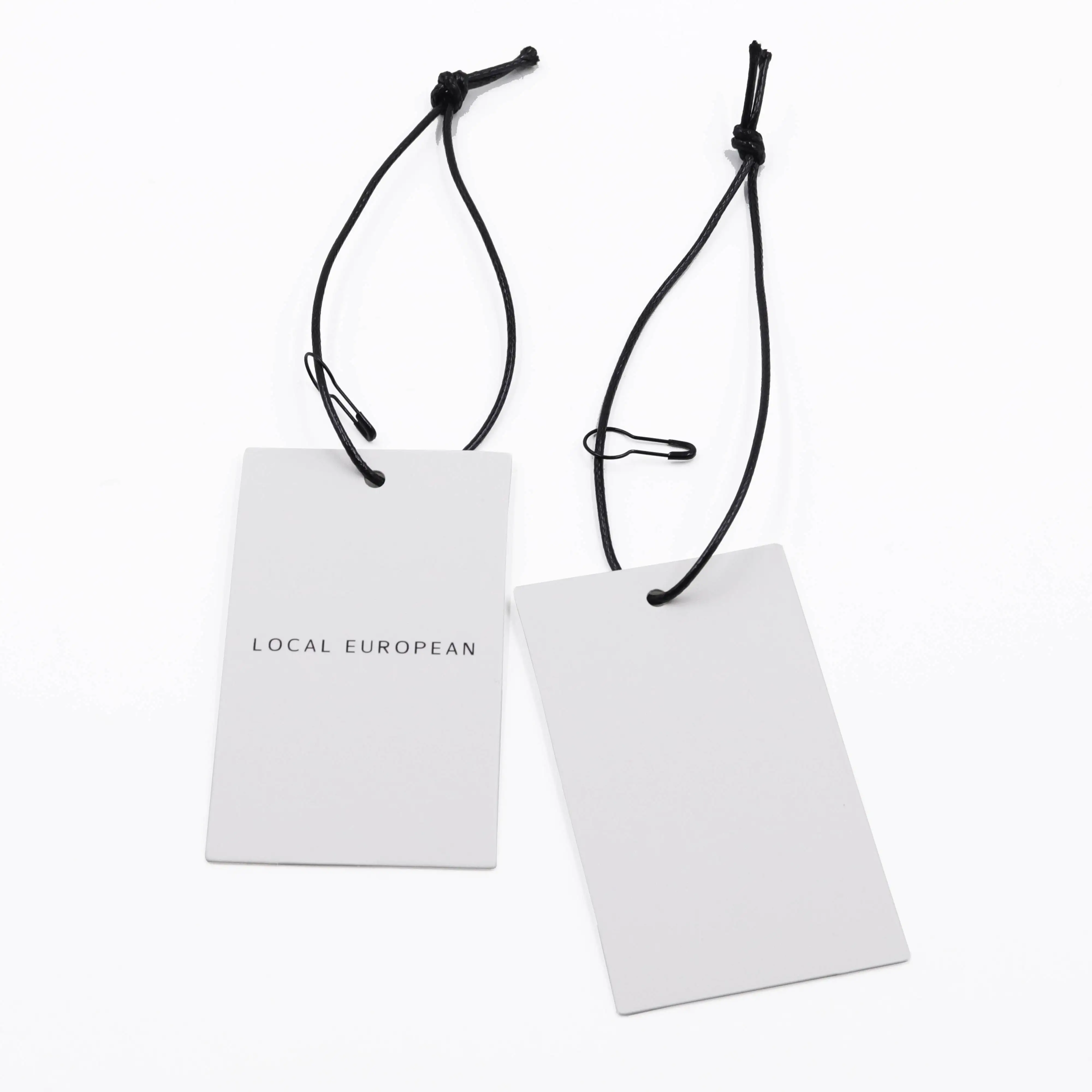 

custom swing tag label logo hang tags for clothes