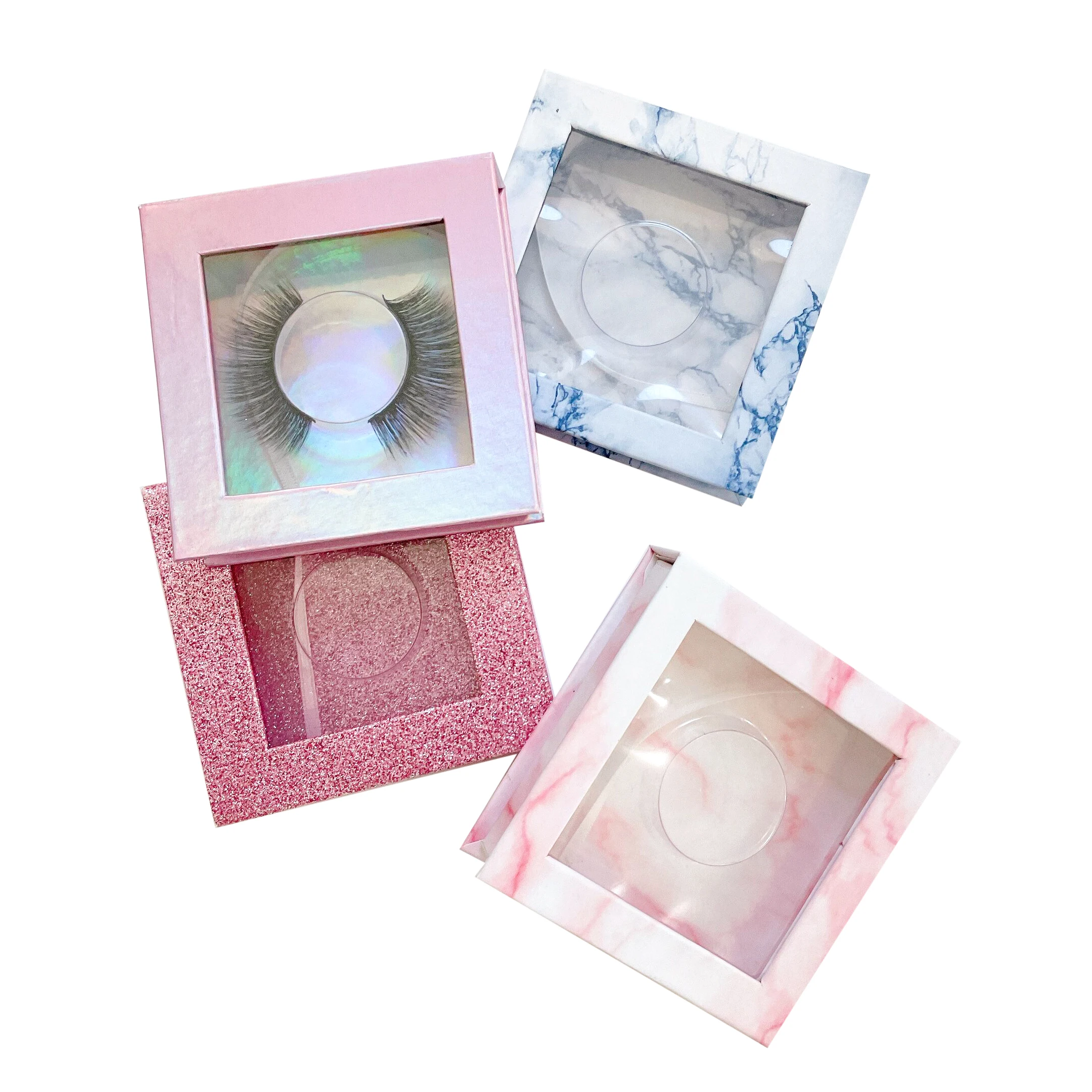 

2021 new arrivals 15-22 mm real mink eyelashes lashes3d wholesale, Black color