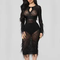 

2020 new arrivals lace Casual Dresses women clothes ladies elegant sexy long sleeve evening clothing plus size party dress