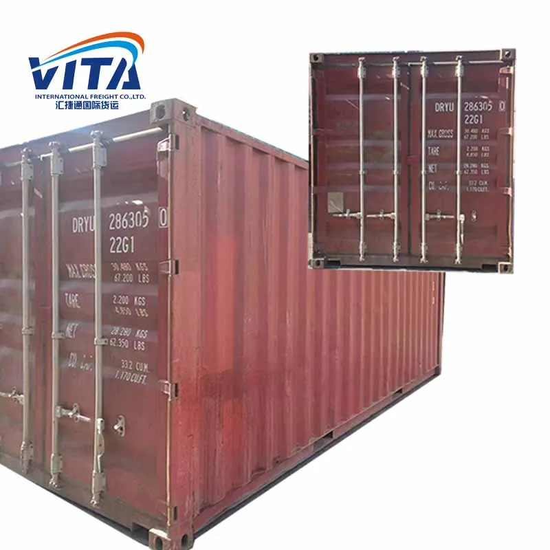 

20Ft 40Ft 40Hc Cargo Used Shipping Container 20Ft Shipping Container Price From China Dominican Republic