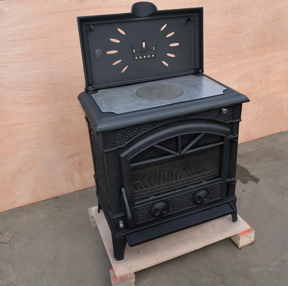 
CE Approved 14kW Freestanding (CL-F14) Real Fire Wood Burning Stove Wood Stove Cast Iron Stove 