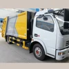 Customized 5m3 hook lift Arm Trash Truck Compactor Capacity Of Garbage Truck