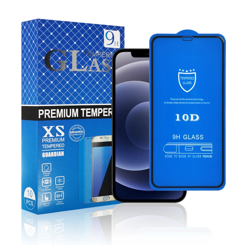 

Tempered Glass 2.5D Mobile Phone Protector Film For iPhone 12 Mini 12 Pro Max Temper Glass Screen Protector For iPhone 11