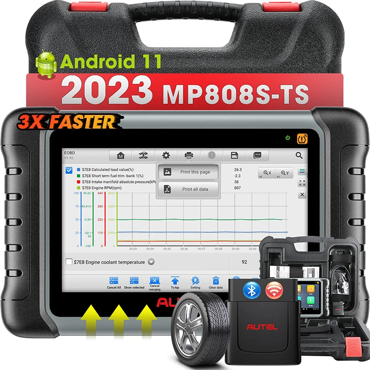 

autel maxidas mp808s-ts maxi ds808 mp808ts maxipro 808 ts gscan 2 digitronic auto engine machine diagnose for all cars scanner