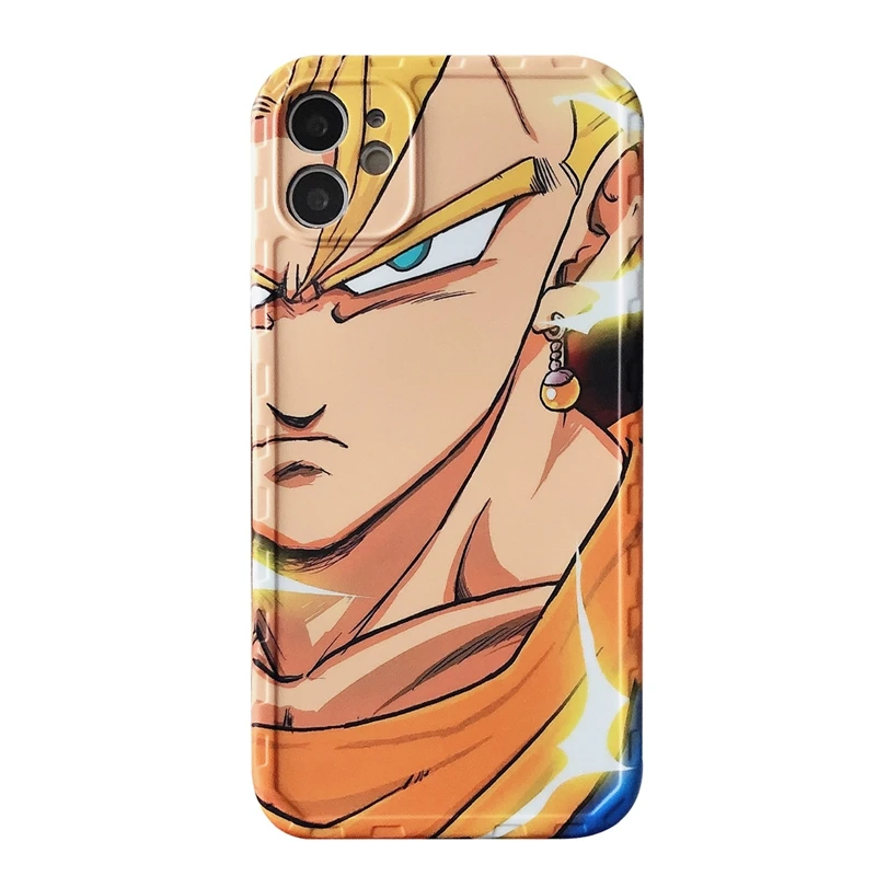 

case for iphone XS TPU DRANGONBALL anime design phone case for iphne 11 12 pro max