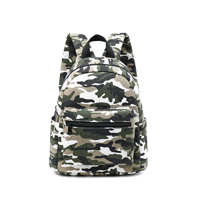 

New camo canvas shoulder bag FAMILY travel backpack student schoolbag camo Rucksack school bags, Customized color