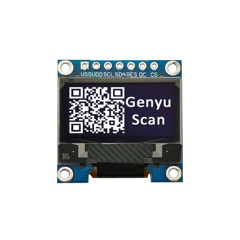 

In Stock White 0.96 Oled Display With Pcb 128X64 Ssd1306 7In Spi 0.96 Inch Micro Small Oled Display Module