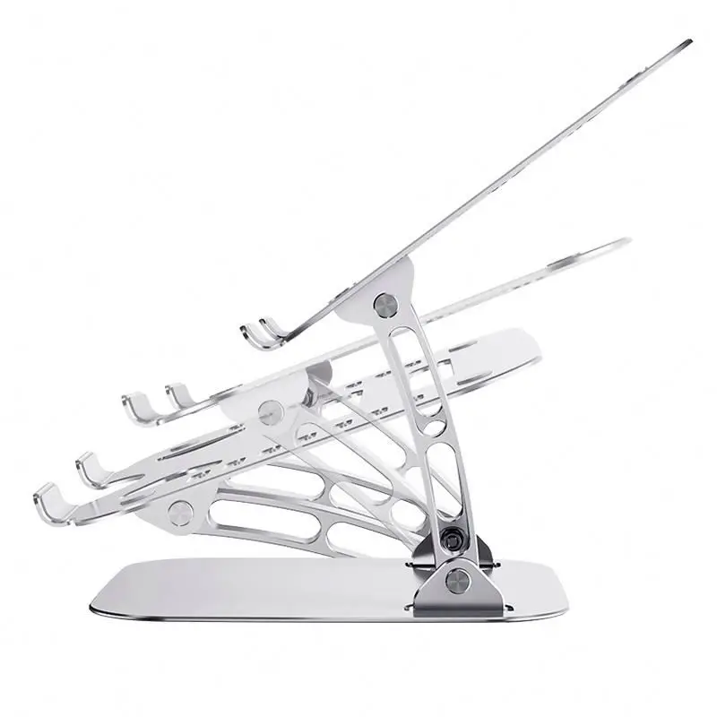 

Laptop computer table stand HOPfp 2021 amazon hot aluminum alloy notebook stand, Silver