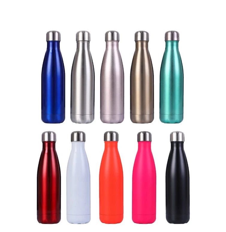 

17 ounce Eco Friendly keep cold 24hour stainless steel cola insulated vacuum thermal sports chilly coffee water bottle flask cup, Customized color