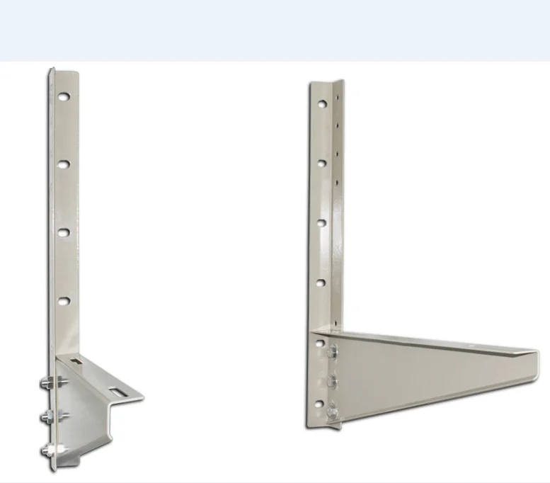Air Conditioner Wall Mounting Bracket Ac Wall Brackets Cold Rolled Steel 40x460mm Power Coating