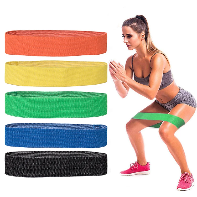

Training Elastic Cotton Hip Circle Resistance Band, Black;gray;red;etc