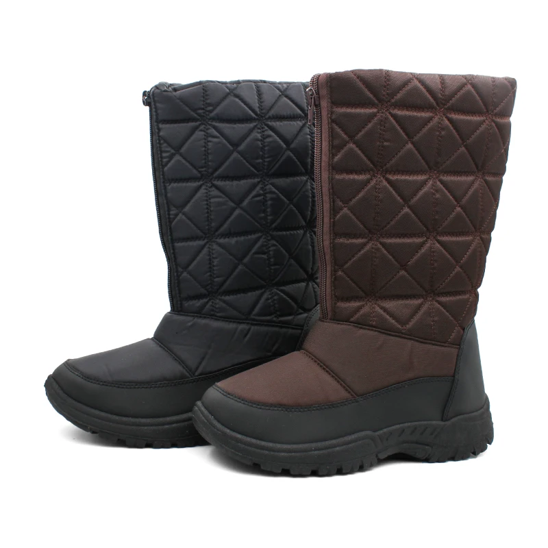Mens quilted snow boots oxford fabric PVC TPR bottom, Black, khaki, brown;as clients' request
Mens quilted snow boots oxford fabric PVC TPR bottom, Black, khaki, brown;as clients' request