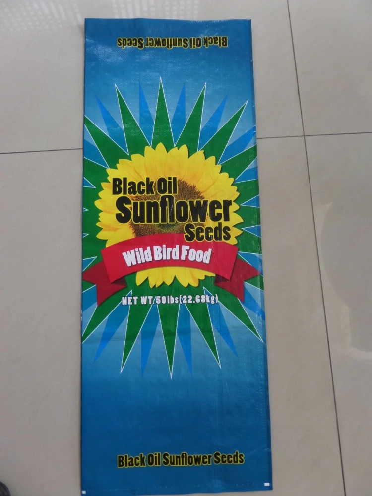 
Woven bag for packing or transport the food crop such as rice, flour, corn and so on 