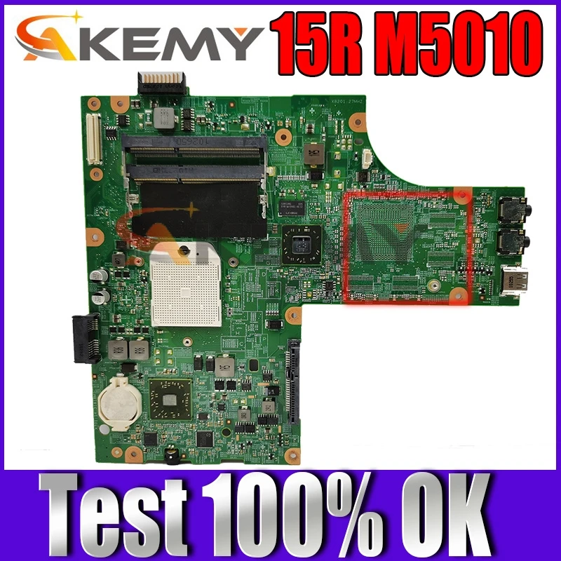 

100% working For DELL 15R M5010 laptop motherboard 09913-1 48.4HH06.011 0YP9NP YP9NP CN-0YP9NP working good