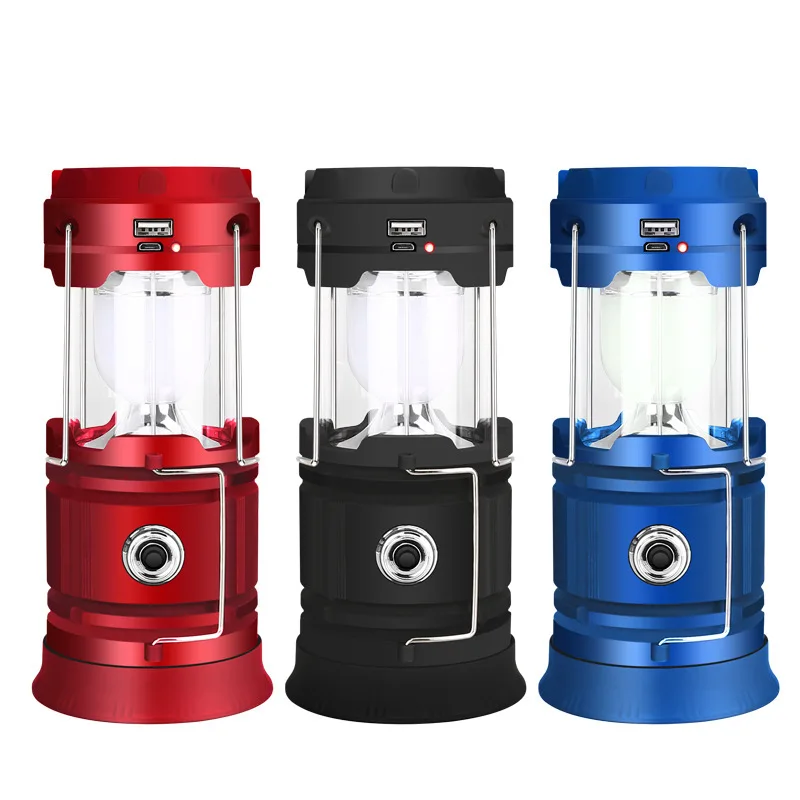 

Amazon selling 18650 lithium battery USB rechargeable solar camping lamp