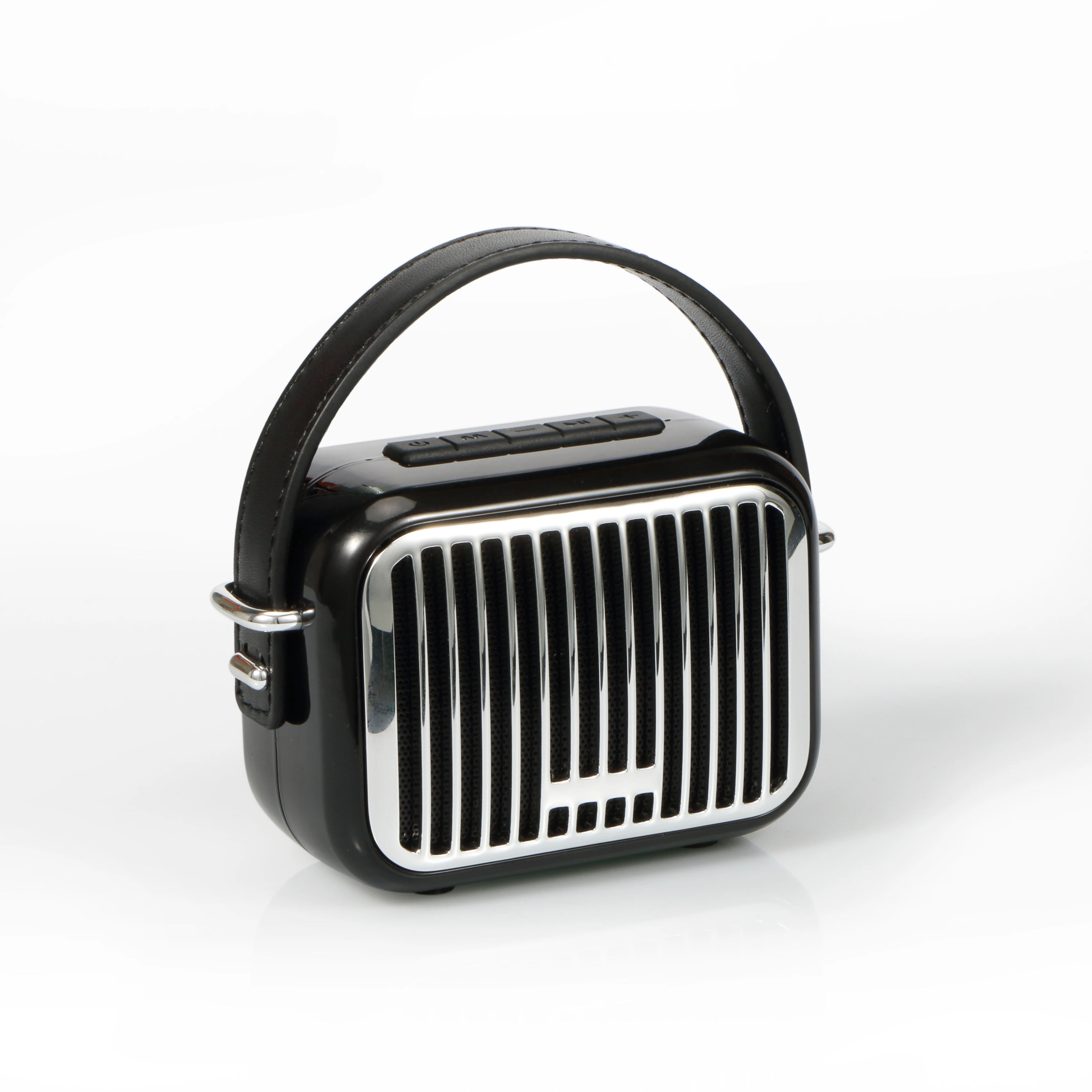 

Retro Design Smart Tech Megaphone Mini Soundbox Gift Speaker Portable Outdoor Music Player Bofar Wireless Speaker, Black/purple/green/pink/custimized color is welcome