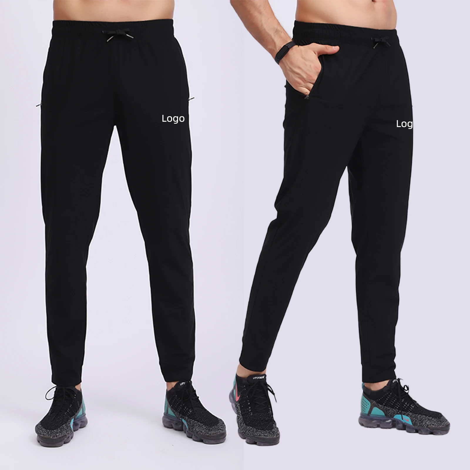 

Fstyle Casual Sweatpants Quick Dry Breathable Fitness Joggers men slim fit joggers pant