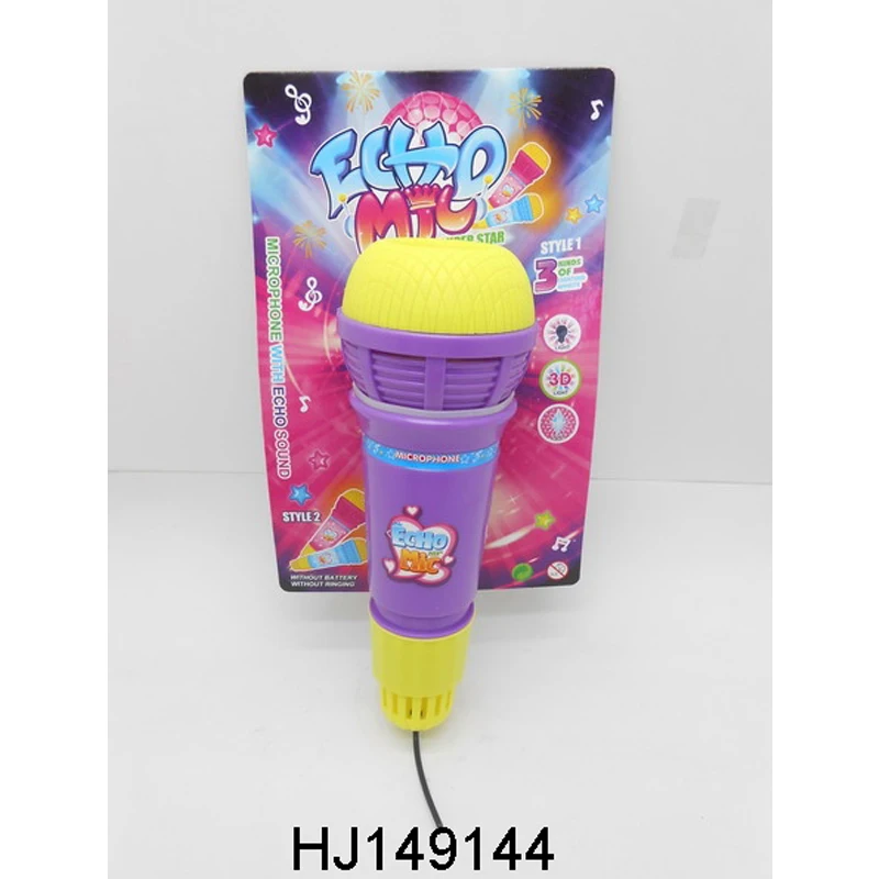 Kids Toy Plastic Echo Microphone From Shantou Toys Factory - Buy Echo 