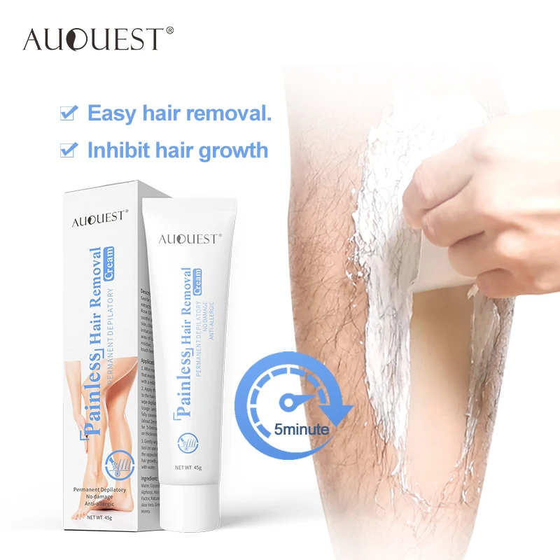 

OEM Private Label Painless Hair Remover Cream Foam Mousse Creams Depilatories hair removing lotion For Women & Men, White