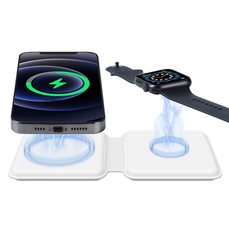 

New Ultra Thin Portable Folding Universal Multifunction Charger PD 18W Magnetic Wireless Fast Charger