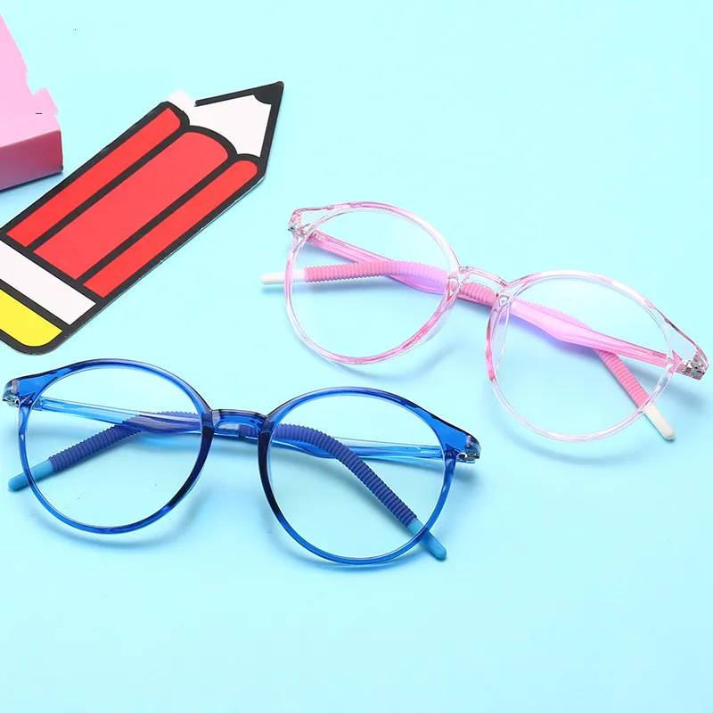 

Blocking Safety Frame Designer Fashion Eyeglasses Frames Blue Light Glasses Kids, Shown
