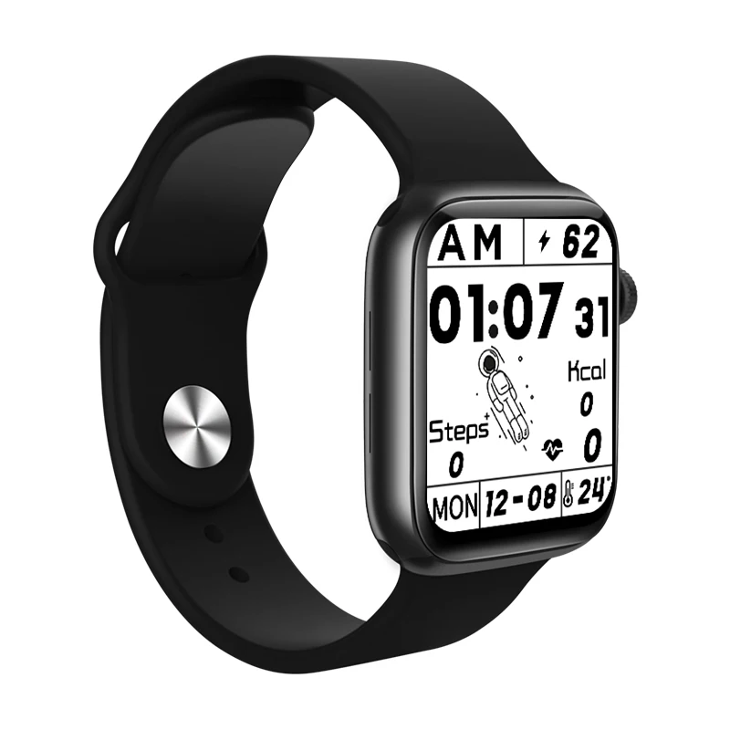 

HW22 PRO smart watch Smart Dual Buttons Wireless Charging Tracker Waterproof Rotate button Smart watch