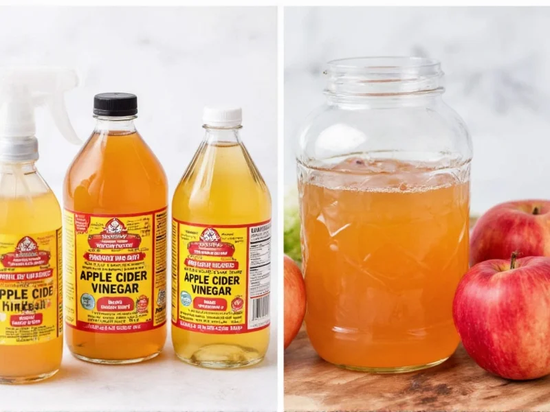 Homemade apple cider vinegar uses for cleaning and cooking