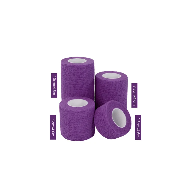

Hot sale Cohesive Elastic dressing Self adhesive Bandages Cheap Cohesive Wrap Bandage Elastic Non-Woven tape