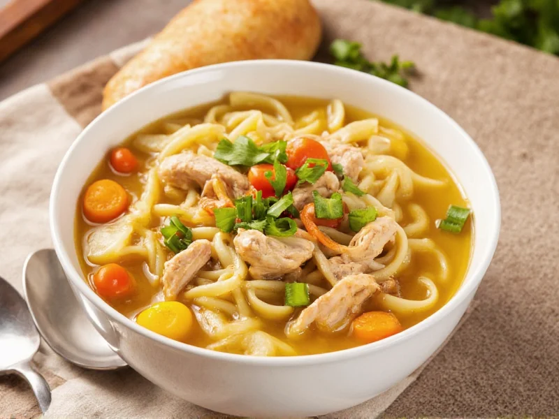 Easy Rotisserie Chicken Noodle Soup Recipe