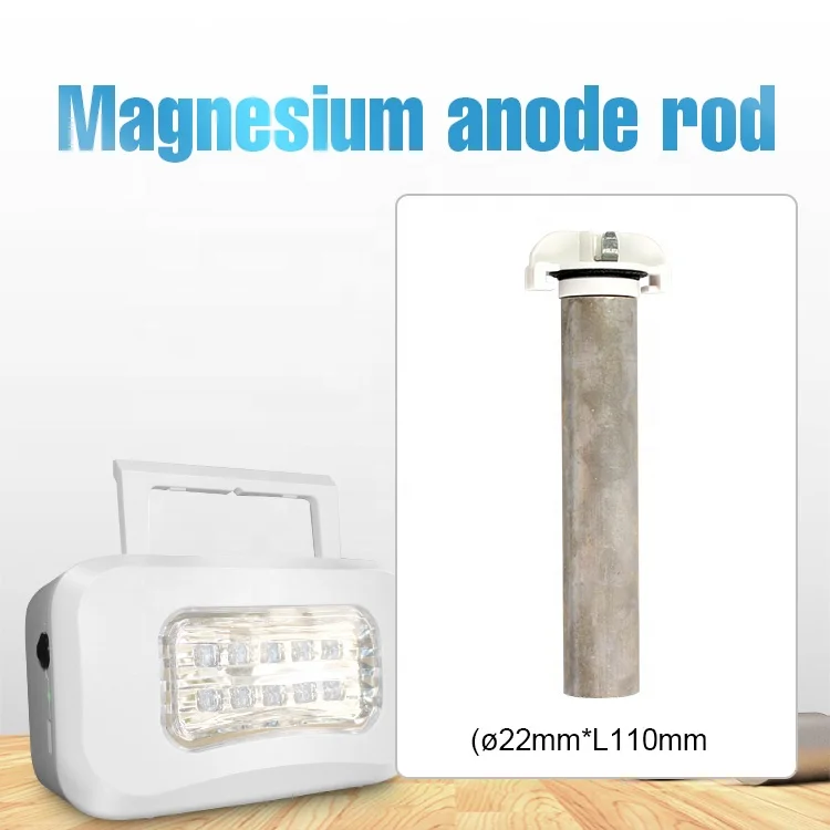 
Dia 22 L110mm Electric anode magnesium electrodes alloy rod 