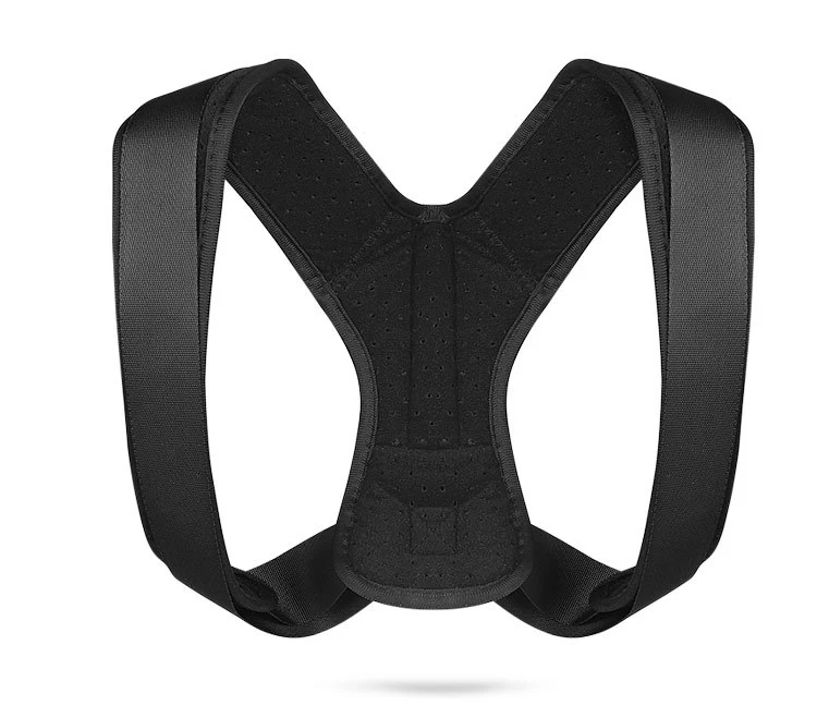

2021 New Style Hot Sale Professional Lower Price upright posture belt upper back support corrector, Black