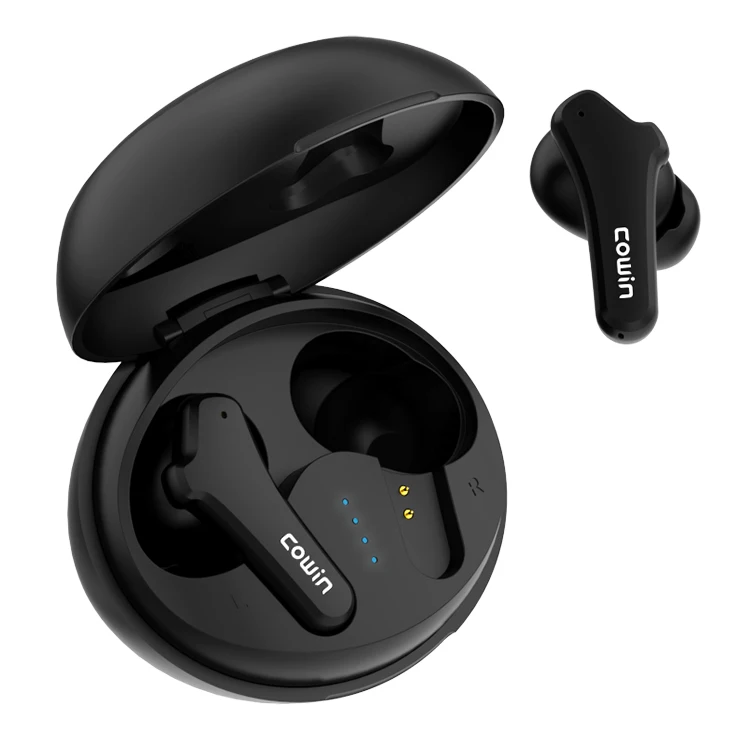 

2 in 1 Wireless TWS Earbuds 2021 v5.0 Audfonos Casque Bluetooth Headphones Handsfree Earphone with Charging Case