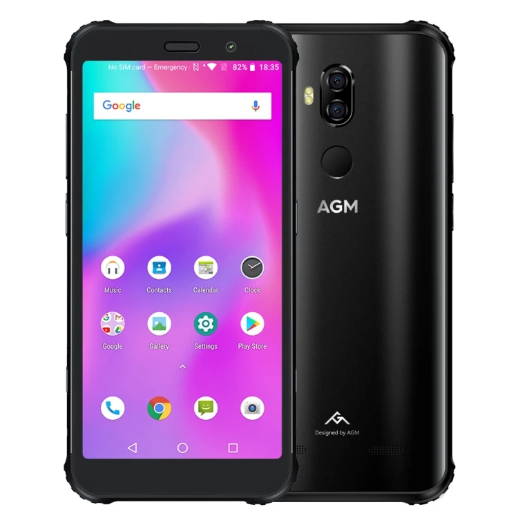 

AGM X3 Rugged Phone, 6GB+64GB IP68 Waterproof 4100mAh 5.99 inch Android 8.1 4G cellular phone