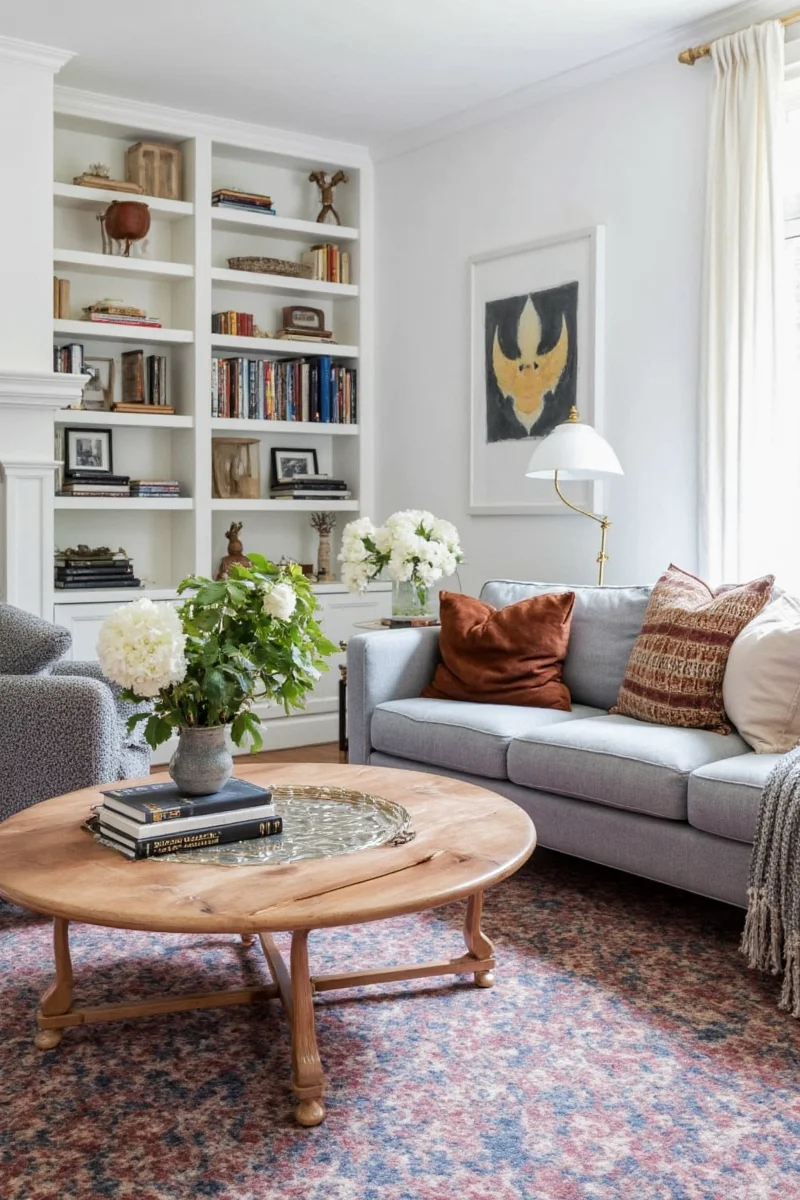 Living Room Before and After: From Frilly to Functional