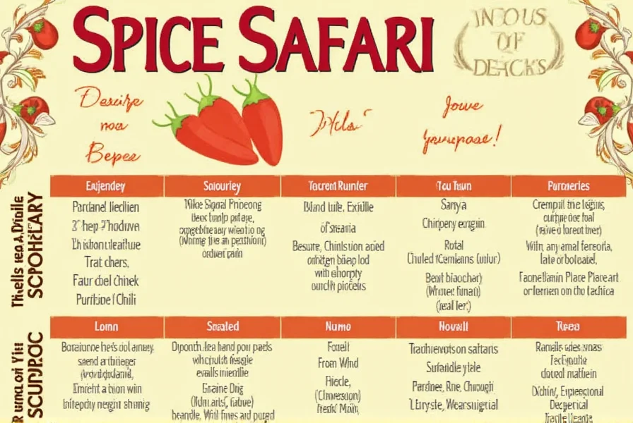 spice safari a hilarious tour through the chili scoville chart don t set your tongue on fire