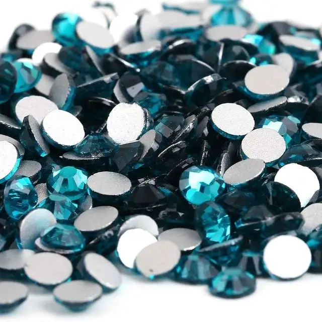 

Honor of crystal Blue Zircon Ss20 Machine Cut Crystals Flatback Non Hotfix Rhinestones