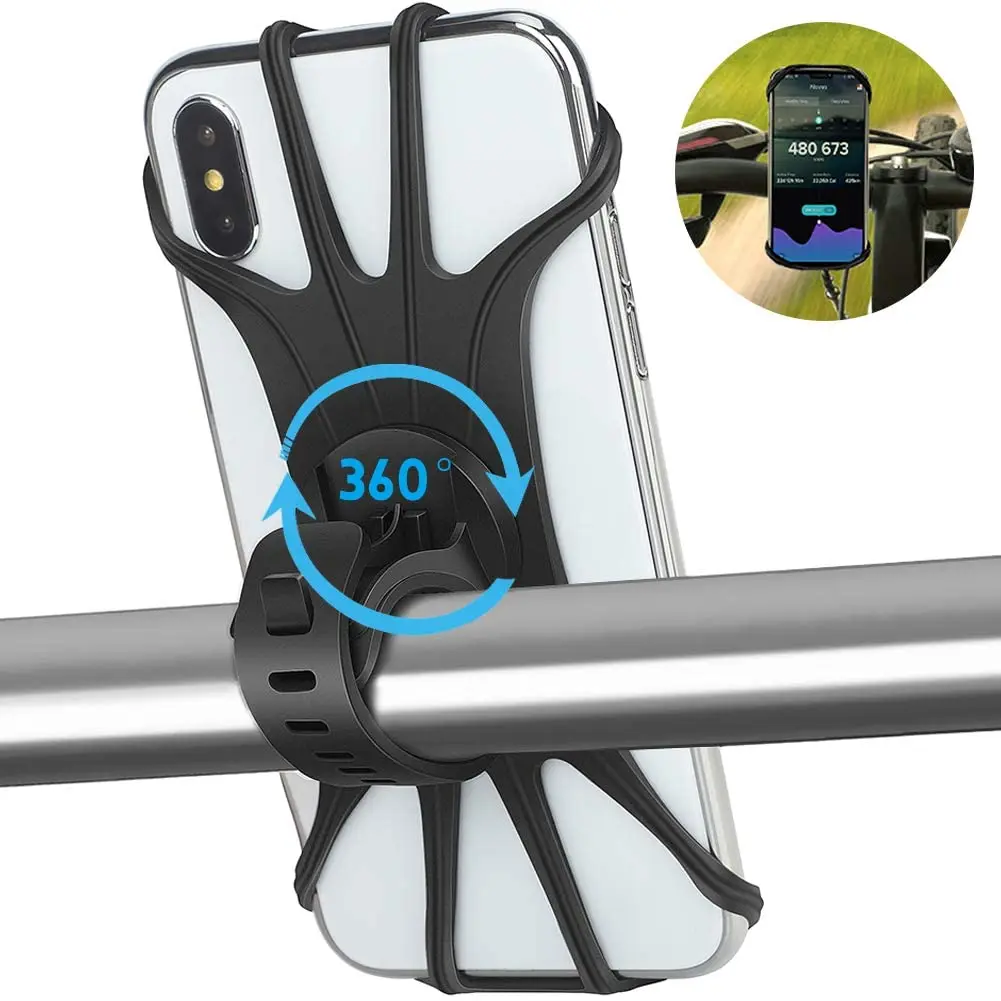 

YTGEE Universal 360 Degree Rotate Adjustable Bicycle Bike Phone Mount Holder