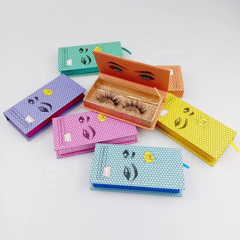 

Luxury Paper Private Label Custom Eyelash Packaging Box for False Eyelashes