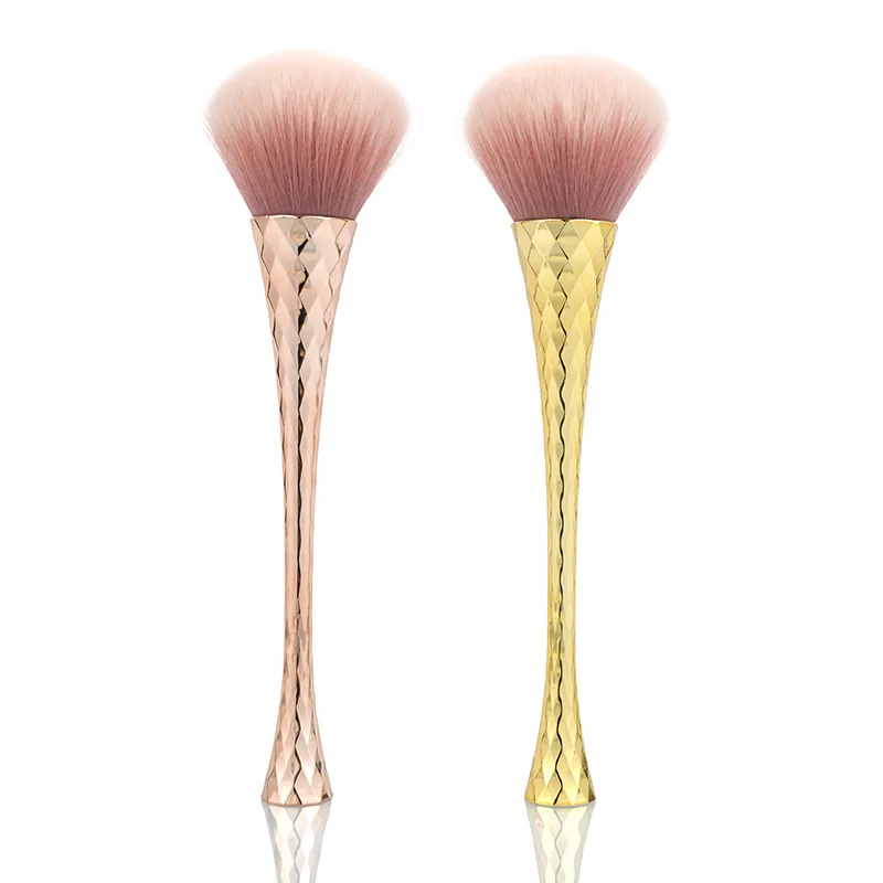 

High Waist Tower Nail Soft Brush Dust Cleaning Brush Pink Acrylic Glitter Powder Cleaner Brush