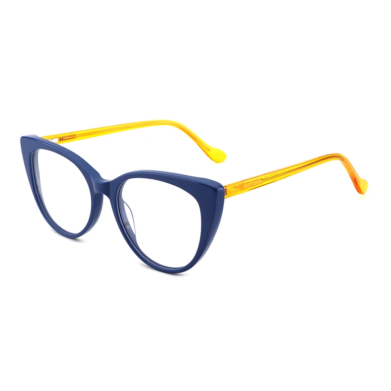 

28021 high quality luxury acetate glasses frame Low price acetate wholesale optical frame for women latest acetate optical crys