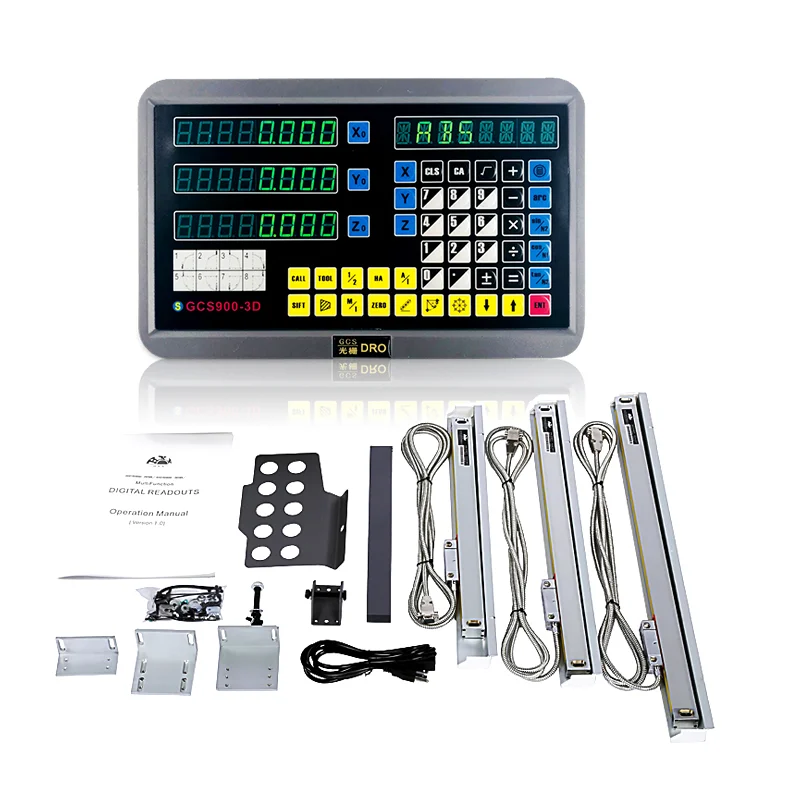 

Custom High Precision 3 Axis Dro Linear Rail Digital readout instrument