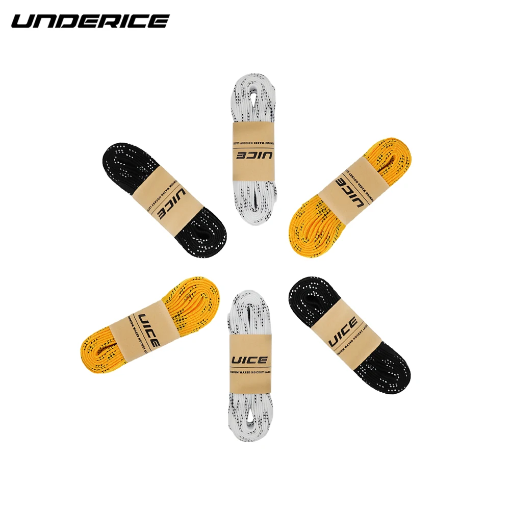 

Professional Ice Hockey Skate Laces Waxed, Inline Roller Blading Skating, Quality Cotton, Made in China, Customized color