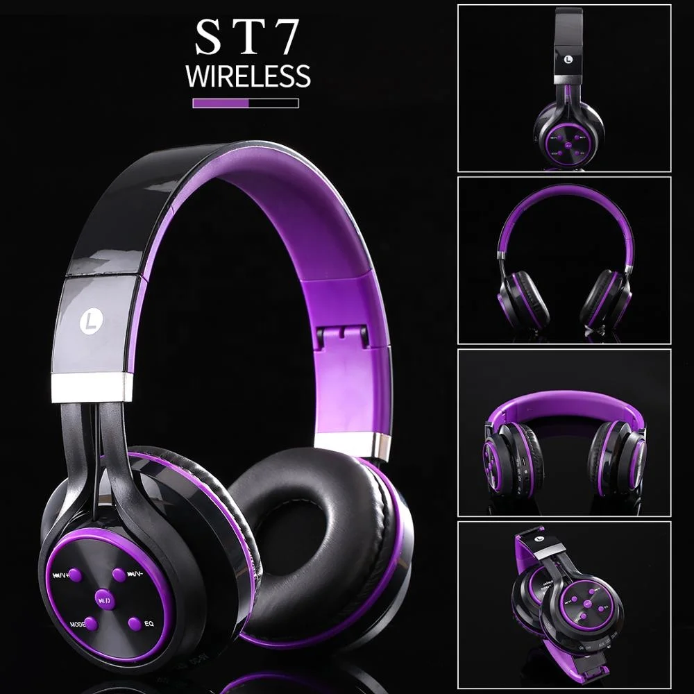 

ST7 Y Stereo Blue tooth Headset Wireless Headphone Factory for SONY JBL Ecouteur fone de ouvido