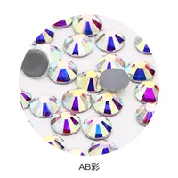 

New color stone crystal AB color 2038 Hotfix rhinestone High quality hot drilling stones for clothes decoration with glue